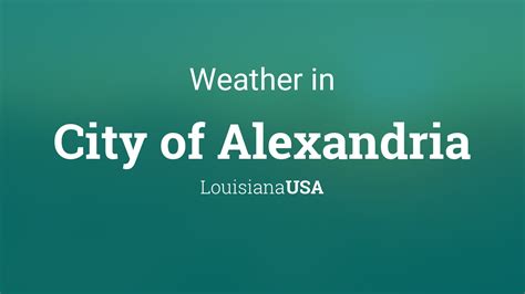 April in Alexandria, Louisiana exhibits warmer temperatures in comparison to March, indicating the city's advance towards summer.This time of the year showcases a decrease in humidity and a gradual increase in daylight hours. The warmer weather does not deter rain showers, with the city observing significant rainfall during this period.